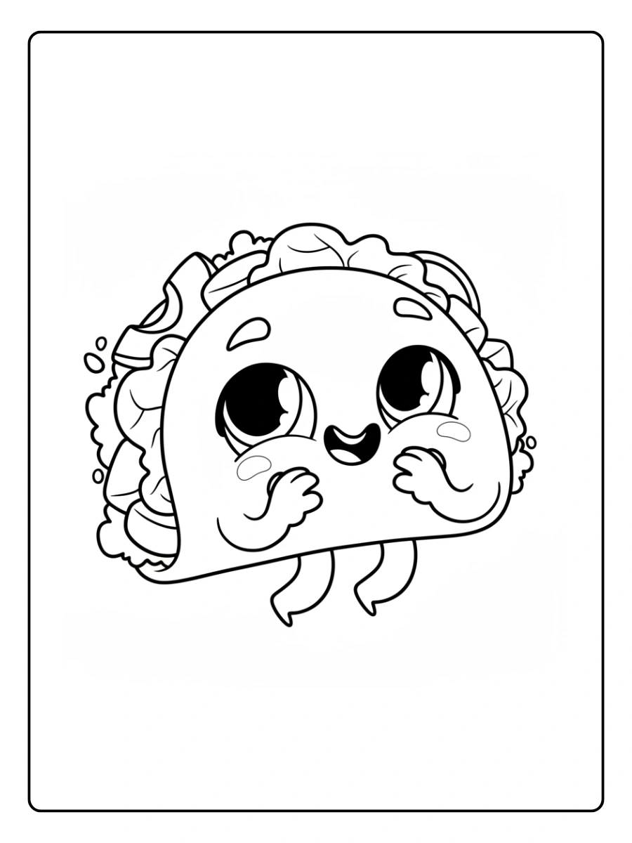 Coloriage Aliment Kawaii (6)