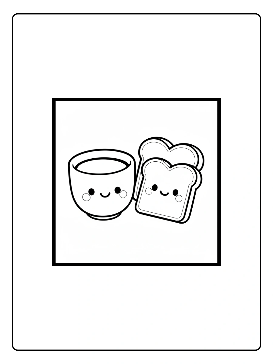 Coloriage Aliment Kawaii (9)