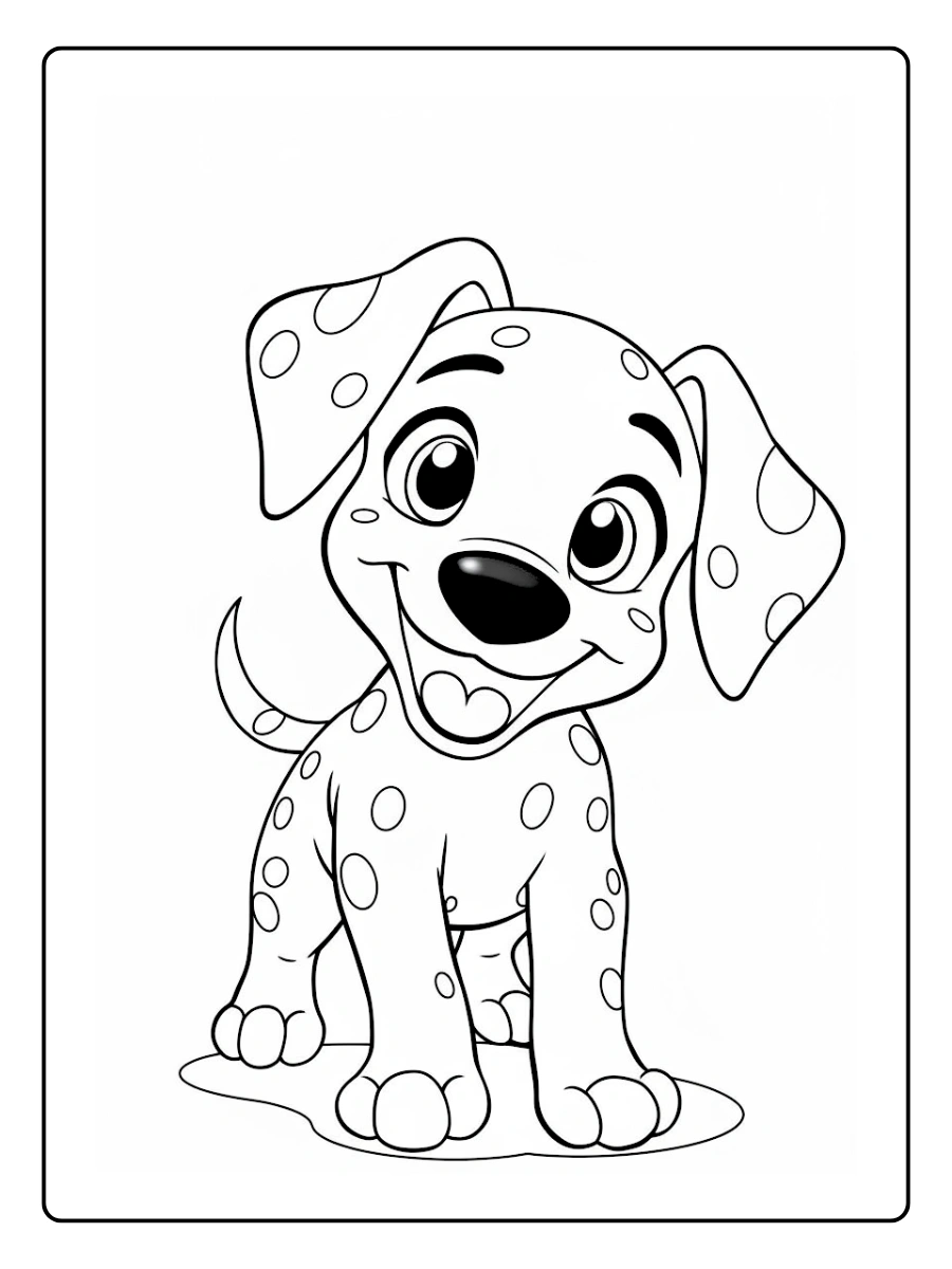 Coloriage Chien Kawaii (9)