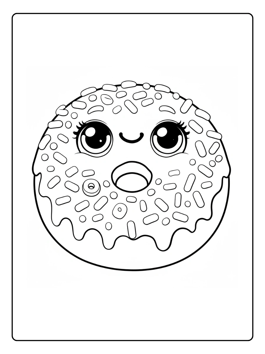 Coloriage Cupcake Kawaii (10)