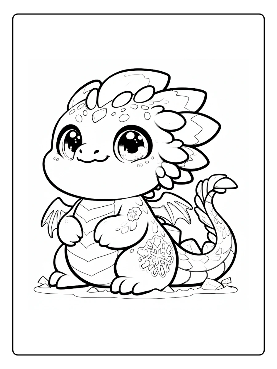 Coloriage Dragon Kawaii (2)