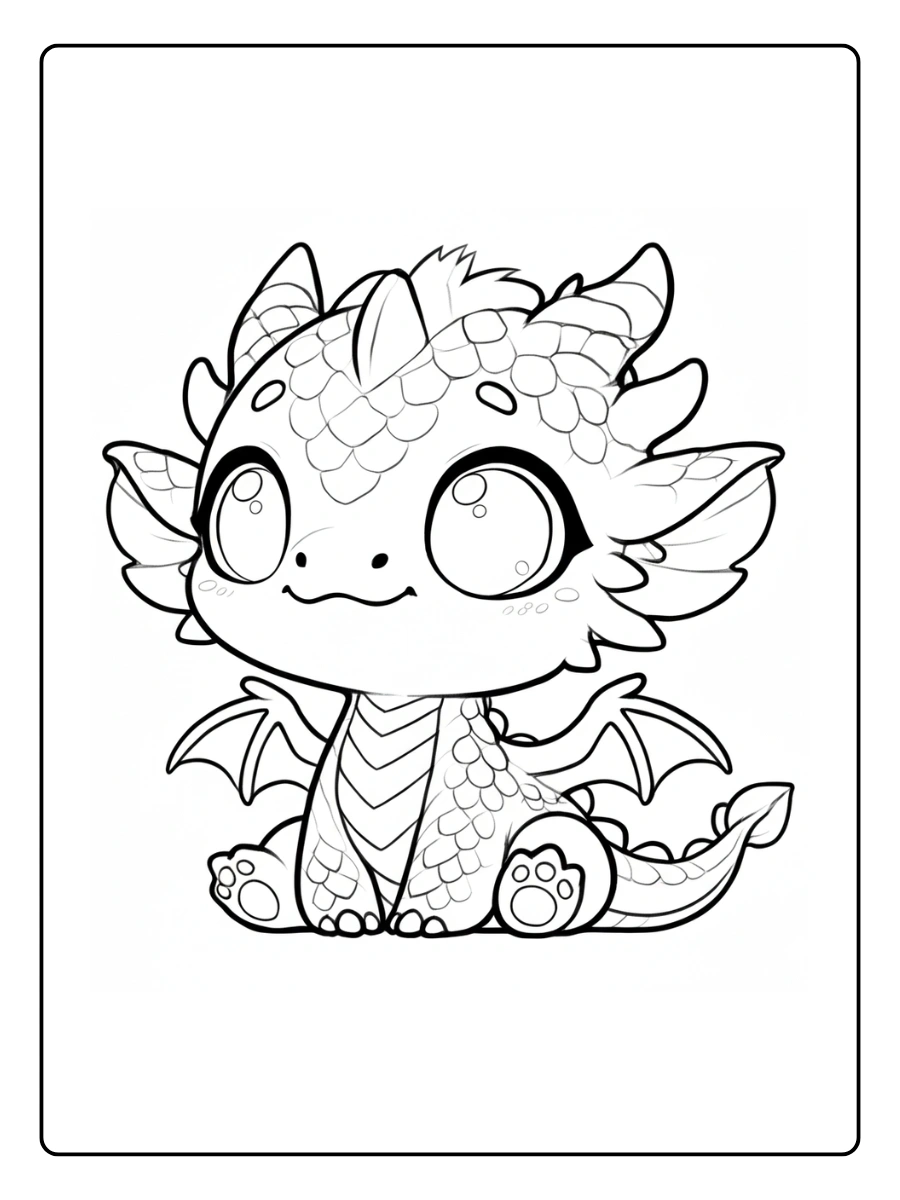 Coloriage Dragon Kawaii (7)