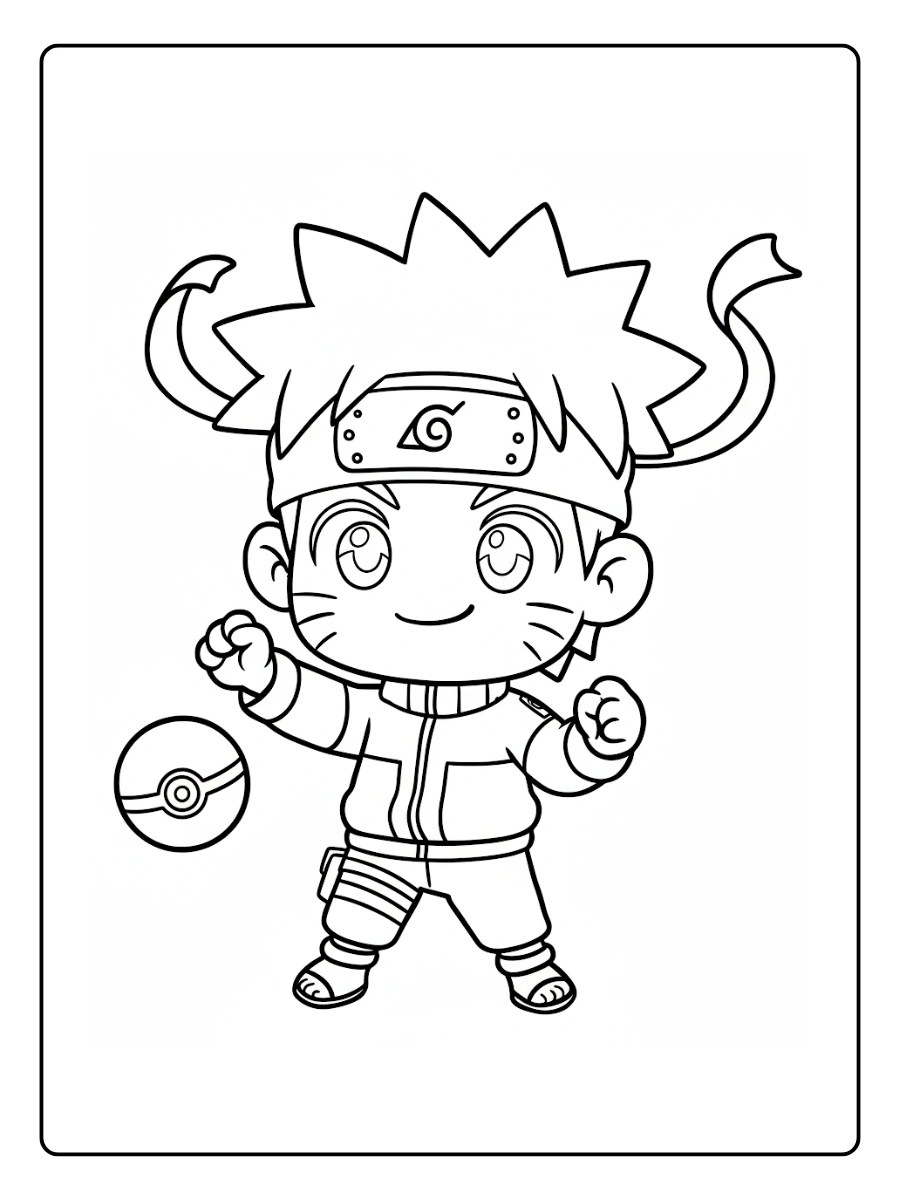 Coloriage Naruto Kawaii (9)