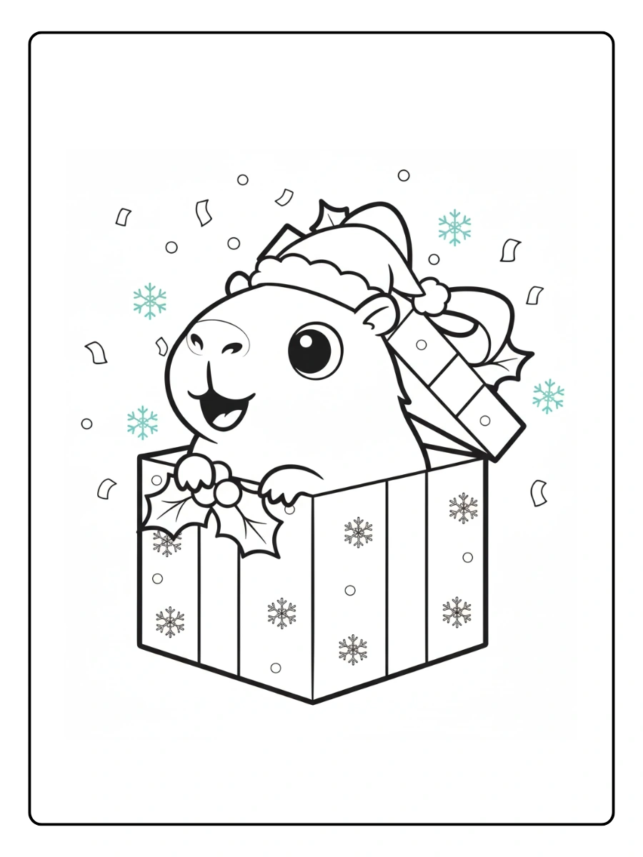 Coloriage Noël Kawaii (7)