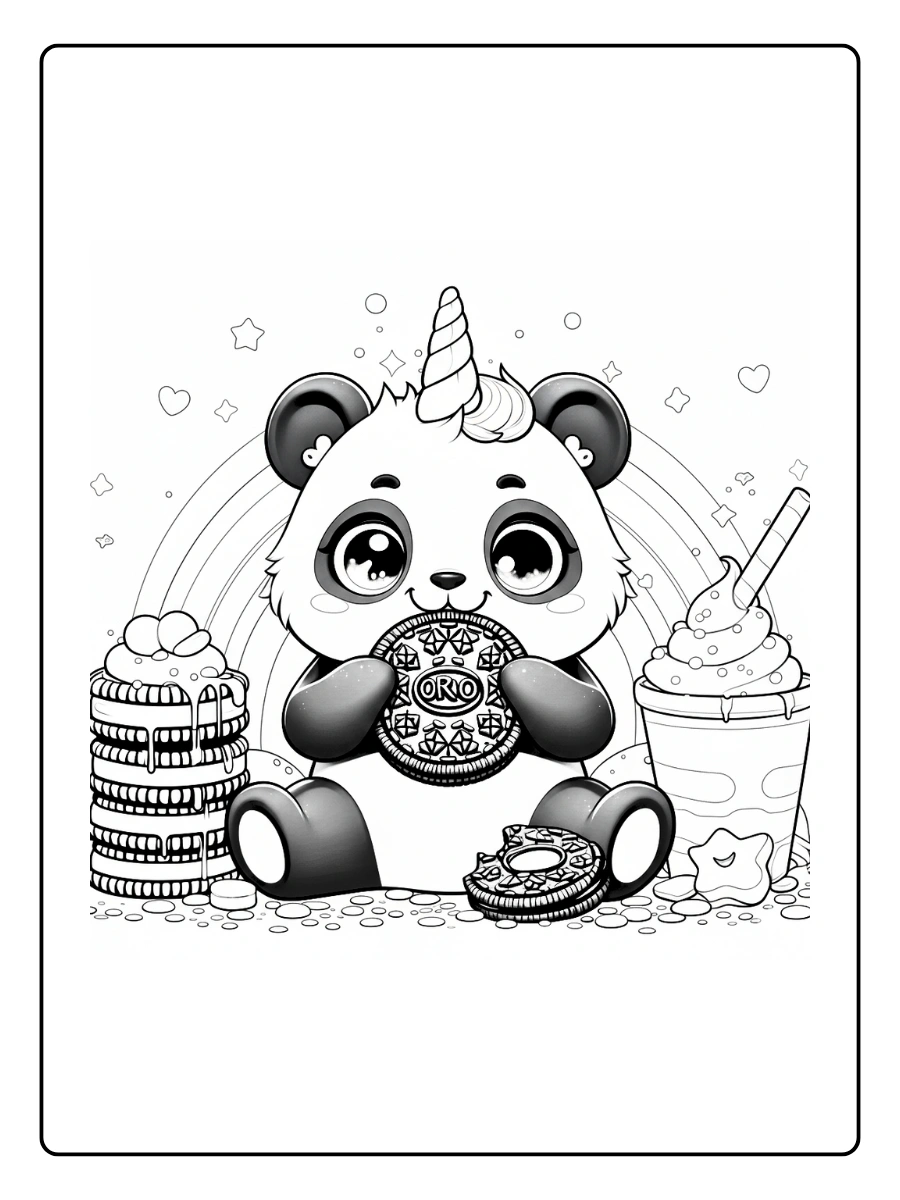 Coloriage Panda Kawaii (1)