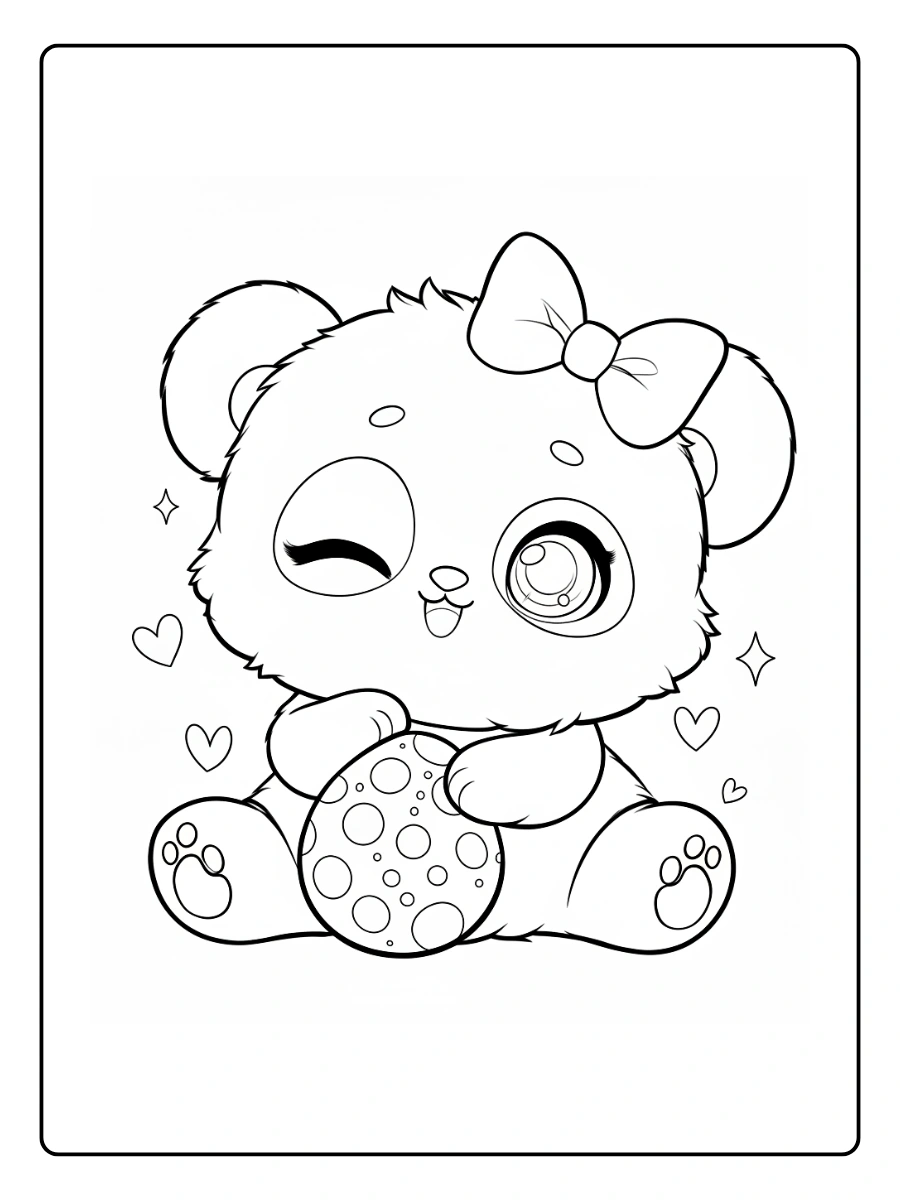 Coloriage Panda Kawaii (4)