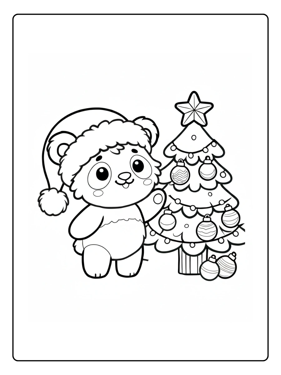 Coloriage Panda Kawaii (6)