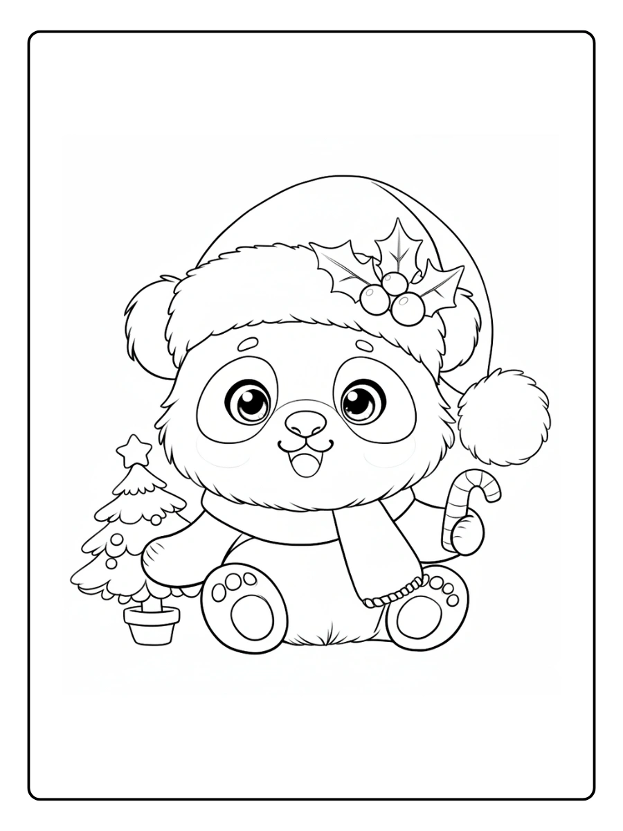 Coloriage Panda Kawaii (7)