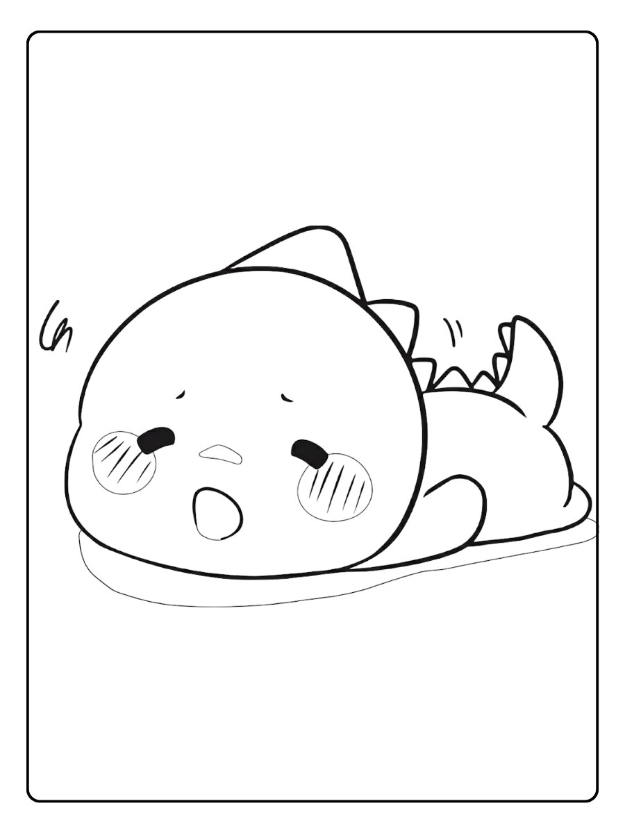 Detente Kawaii Coloriage Animaux