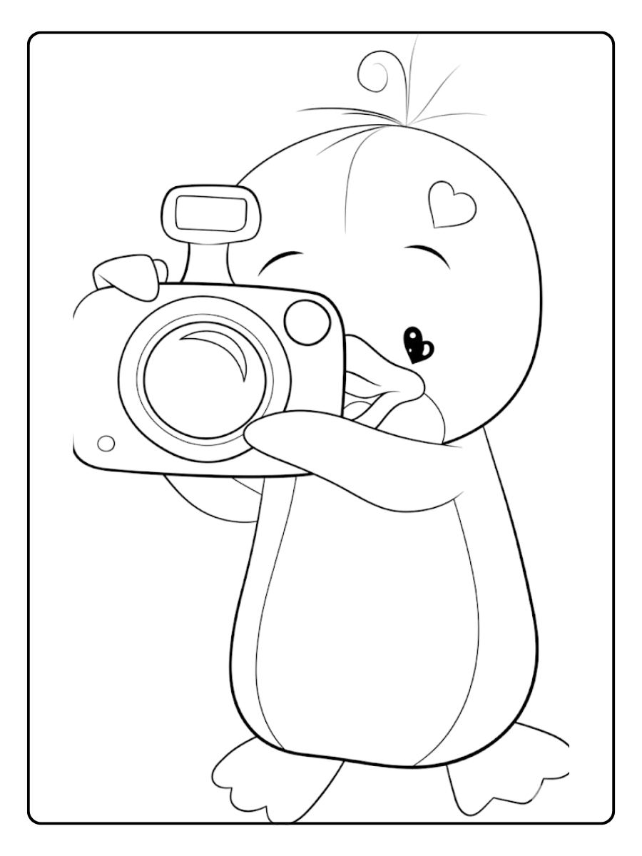 Joie Kawaii Coloriage Animaux