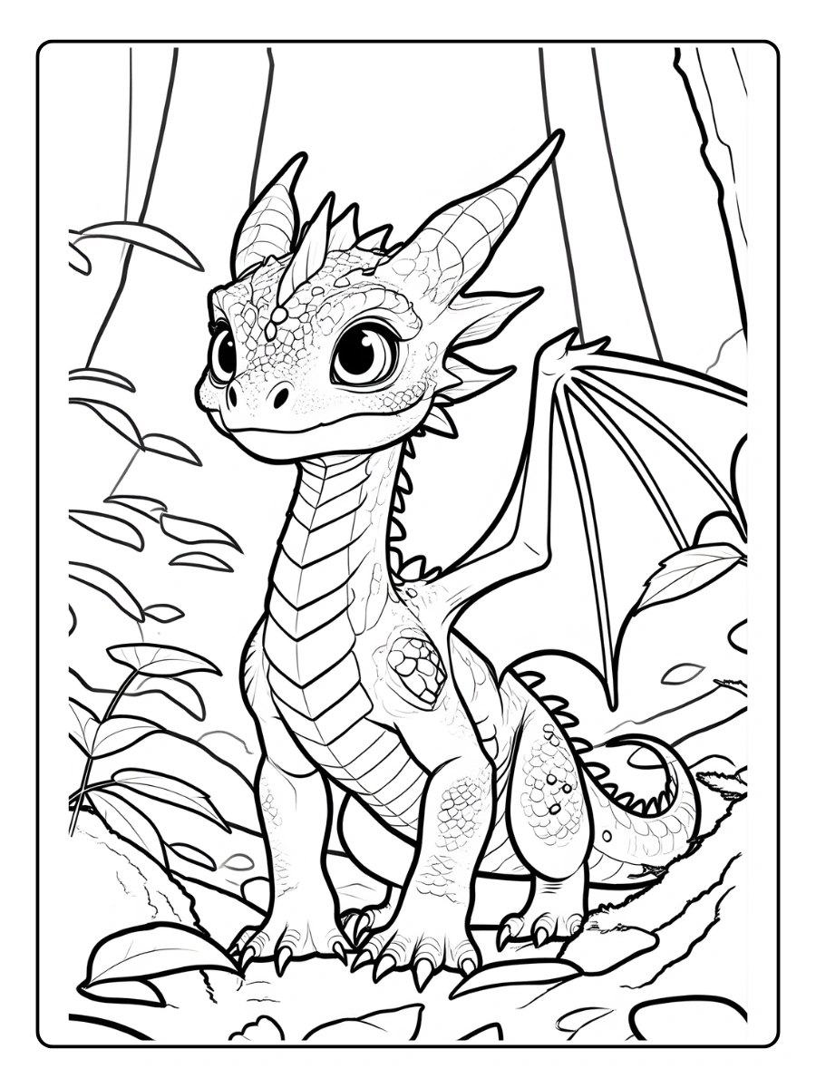 Coloriage Dragon Kawaii (11)