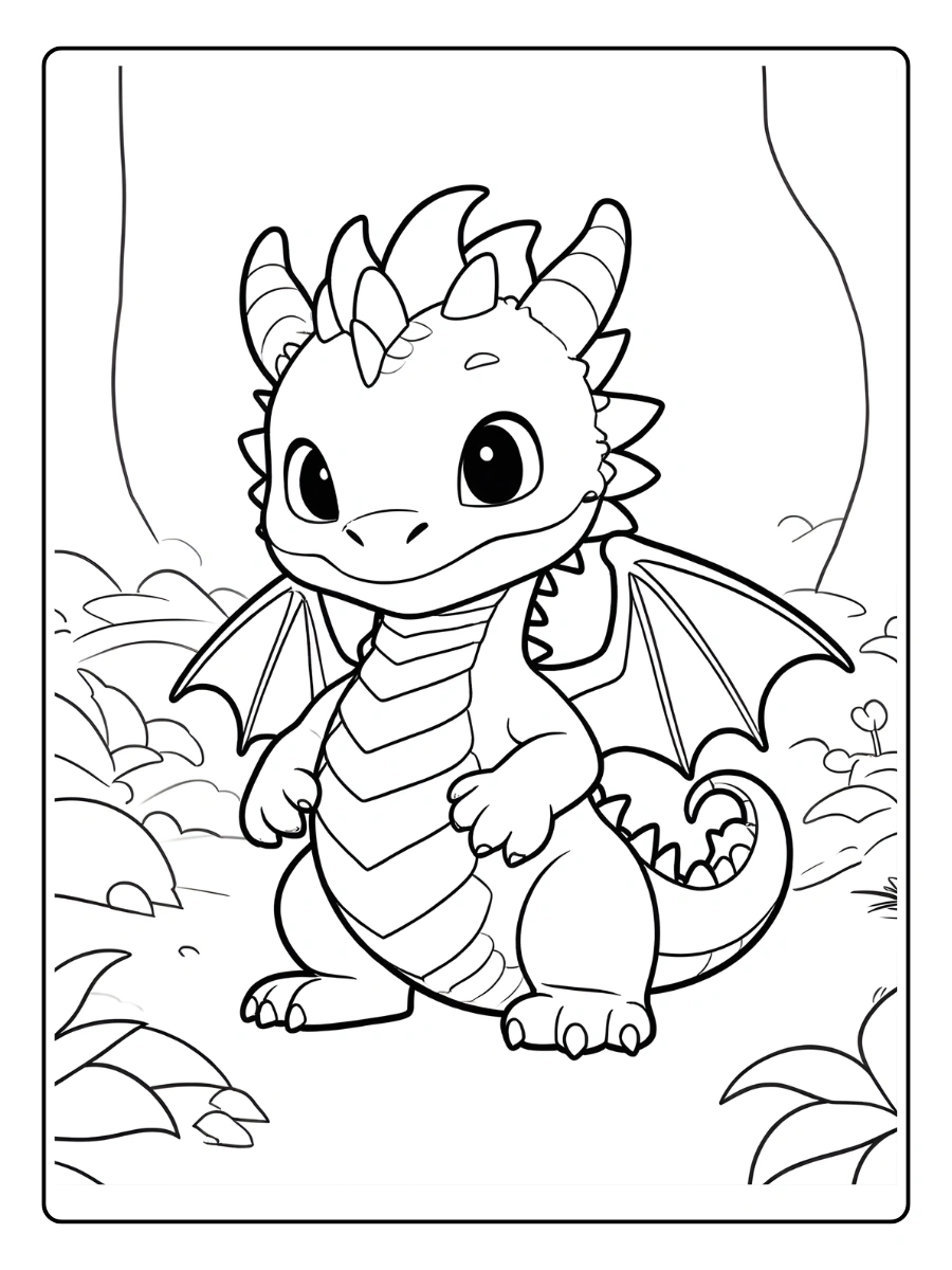 Coloriage Dragon Kawaii (13)