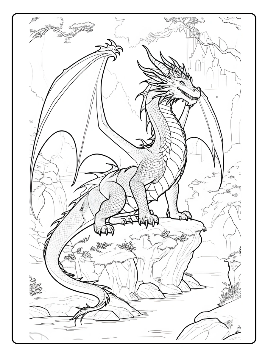 Coloriage Dragon Kawaii (9)