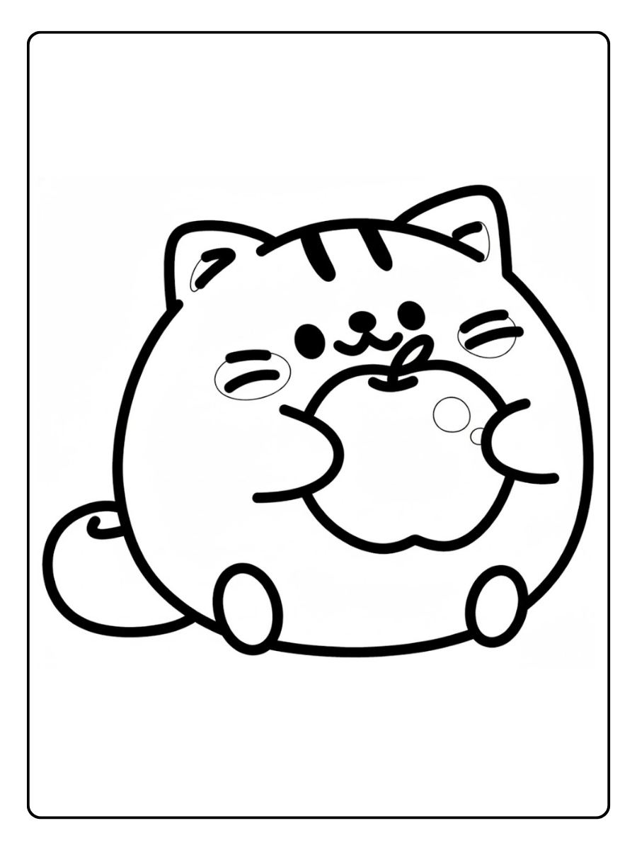 Monde Doux Coloriage Kawaii Animaux