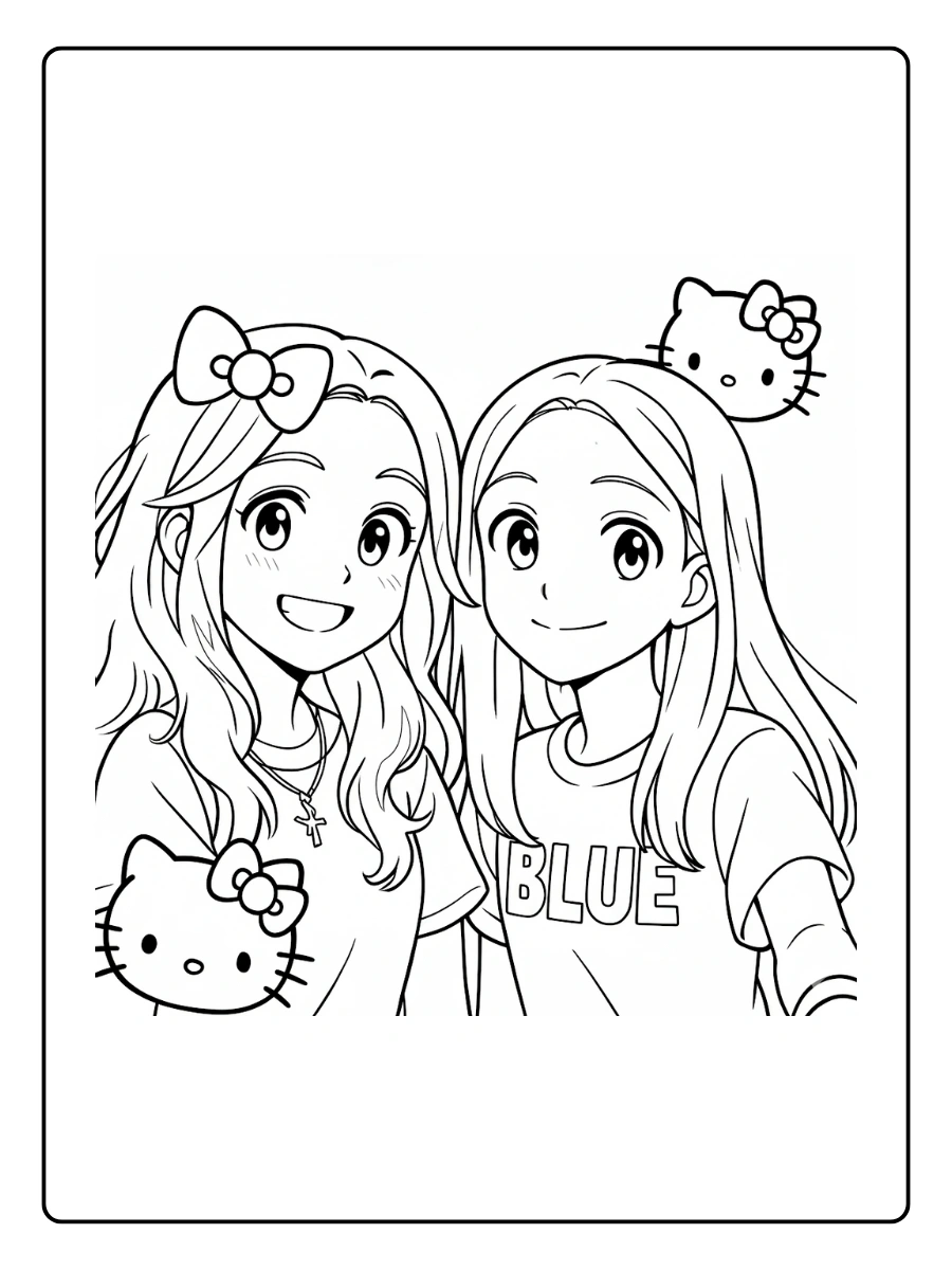 coloriage BFF kawaii (10)
