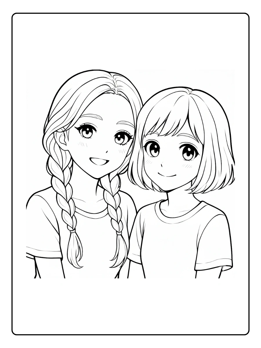coloriage BFF kawaii (6)