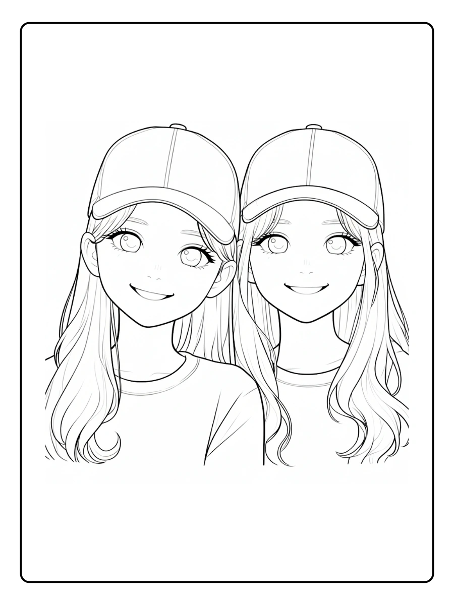 coloriage BFF kawaii (7)