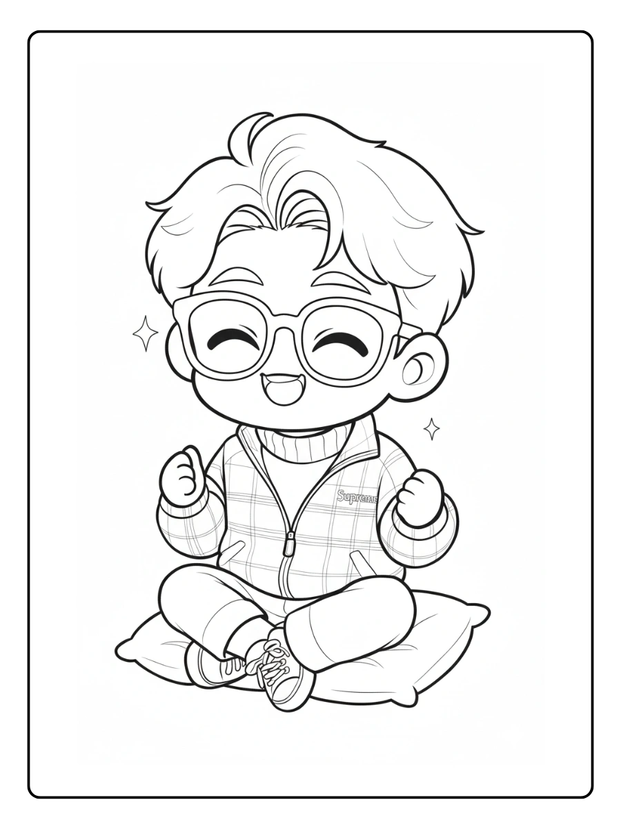 coloriage BTS kawaii (4)