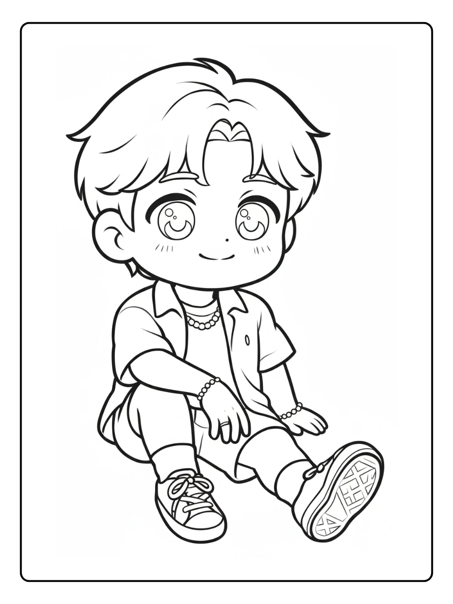 coloriage BTS kawaii (9)