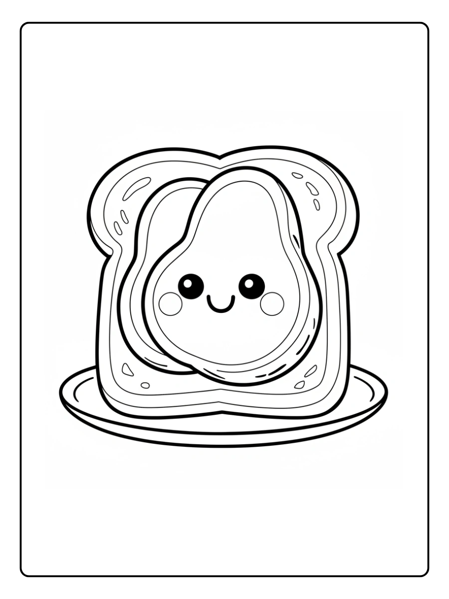coloriage avocat kawaii (5)