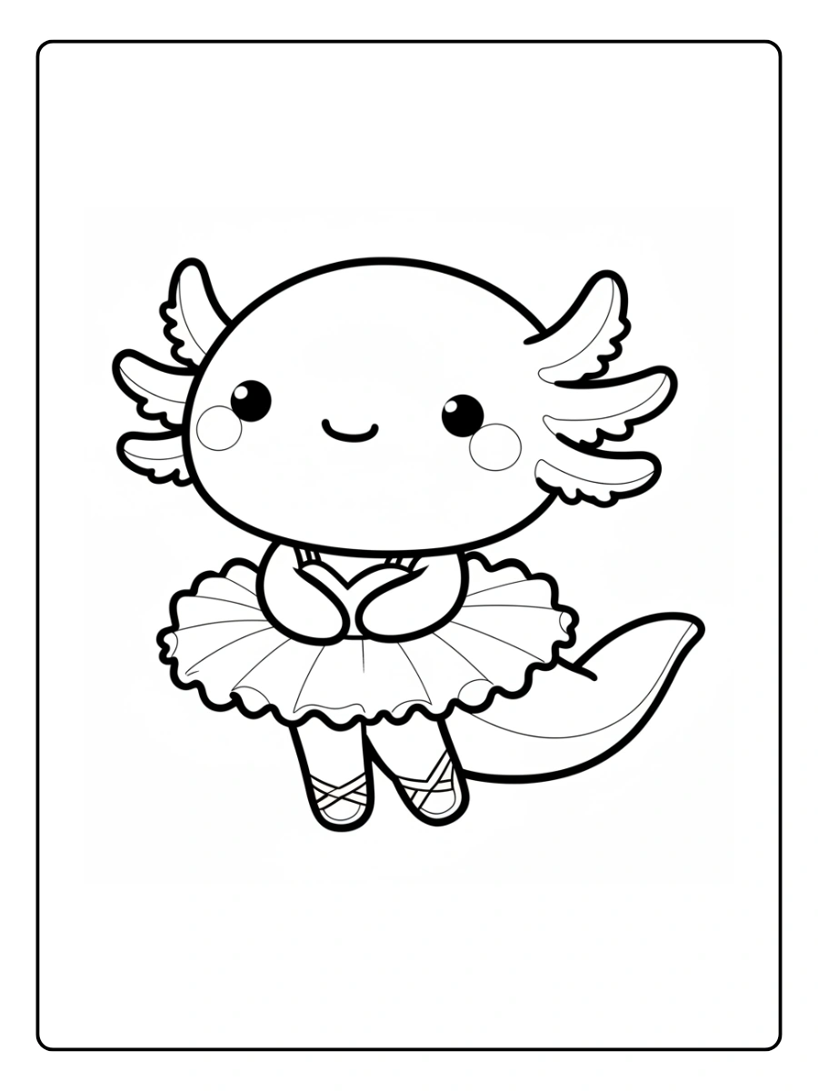 coloriage axolotl kawaii (5)