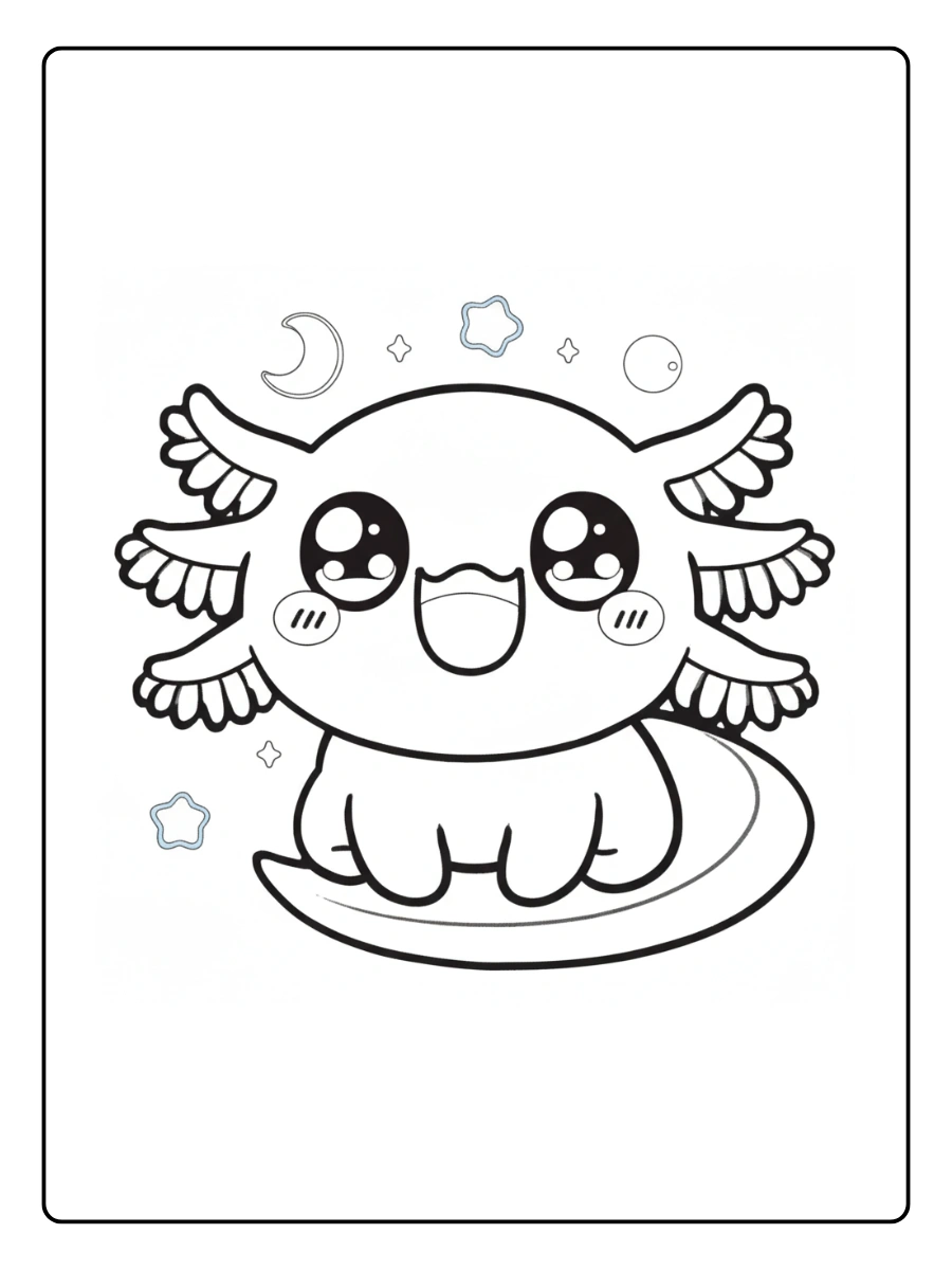 coloriage axolotl kawaii (8)