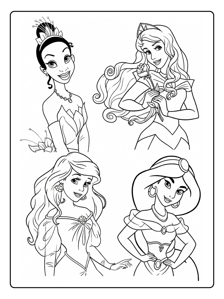 coloriage disney princess (11)