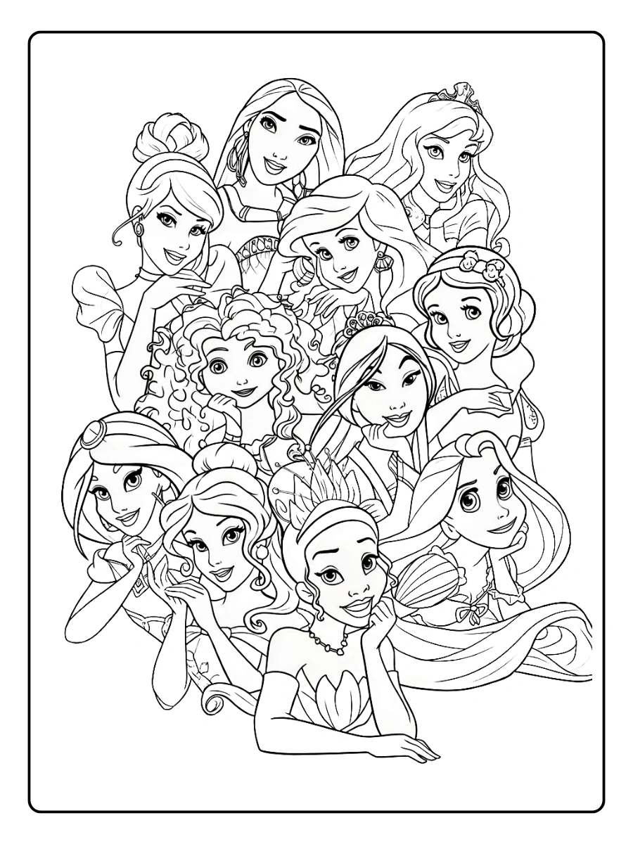 coloriage disney princess (12)