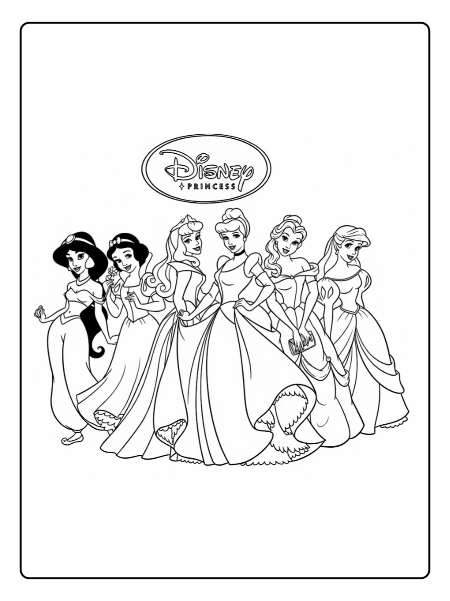 coloriage disney princess (5)