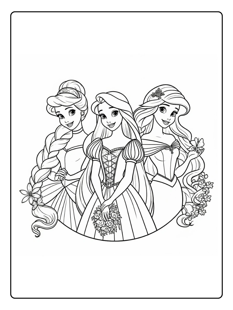 coloriage disney princess (6)