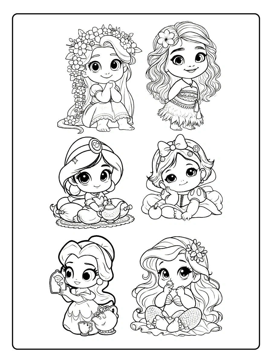 coloriage disney princess (8)