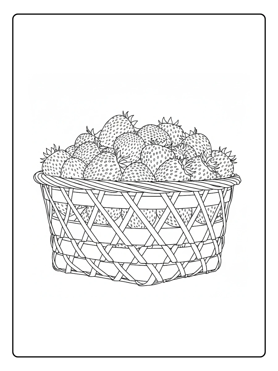 coloriage fraise (1)