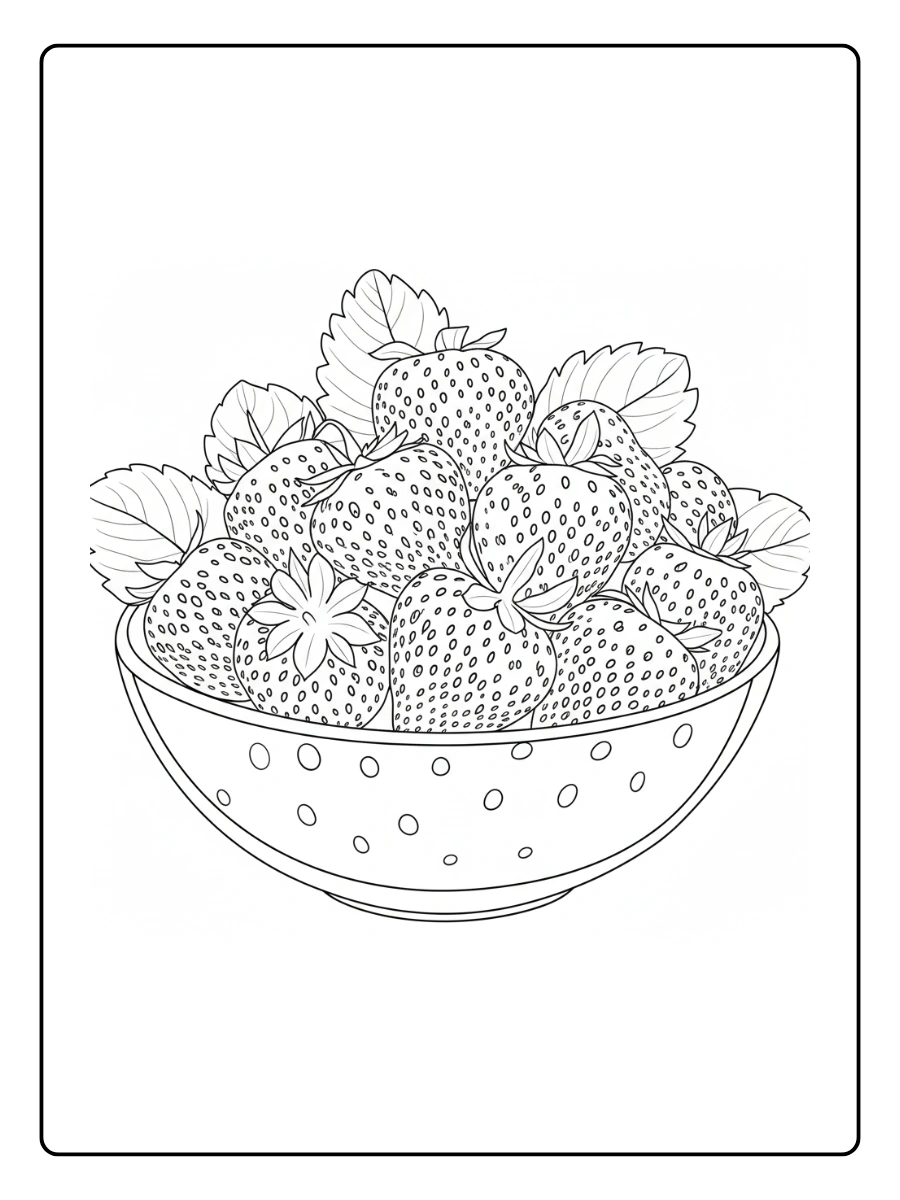 coloriage fraise (4)