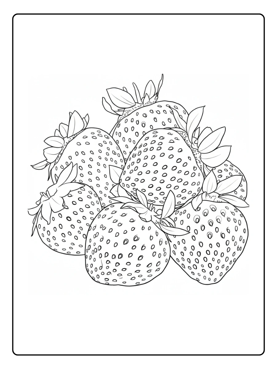 coloriage fraise (5)