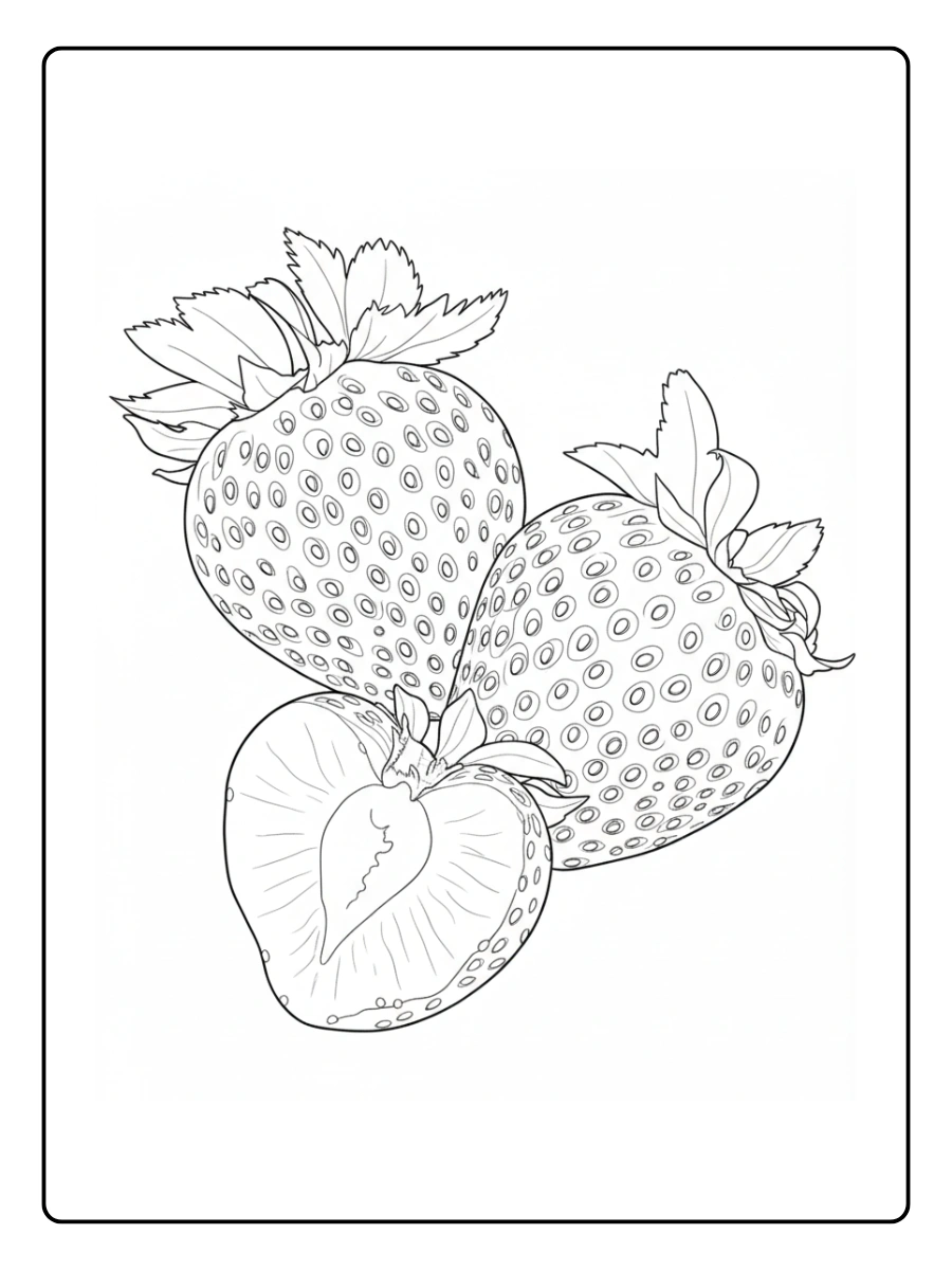 coloriage fraise (6)