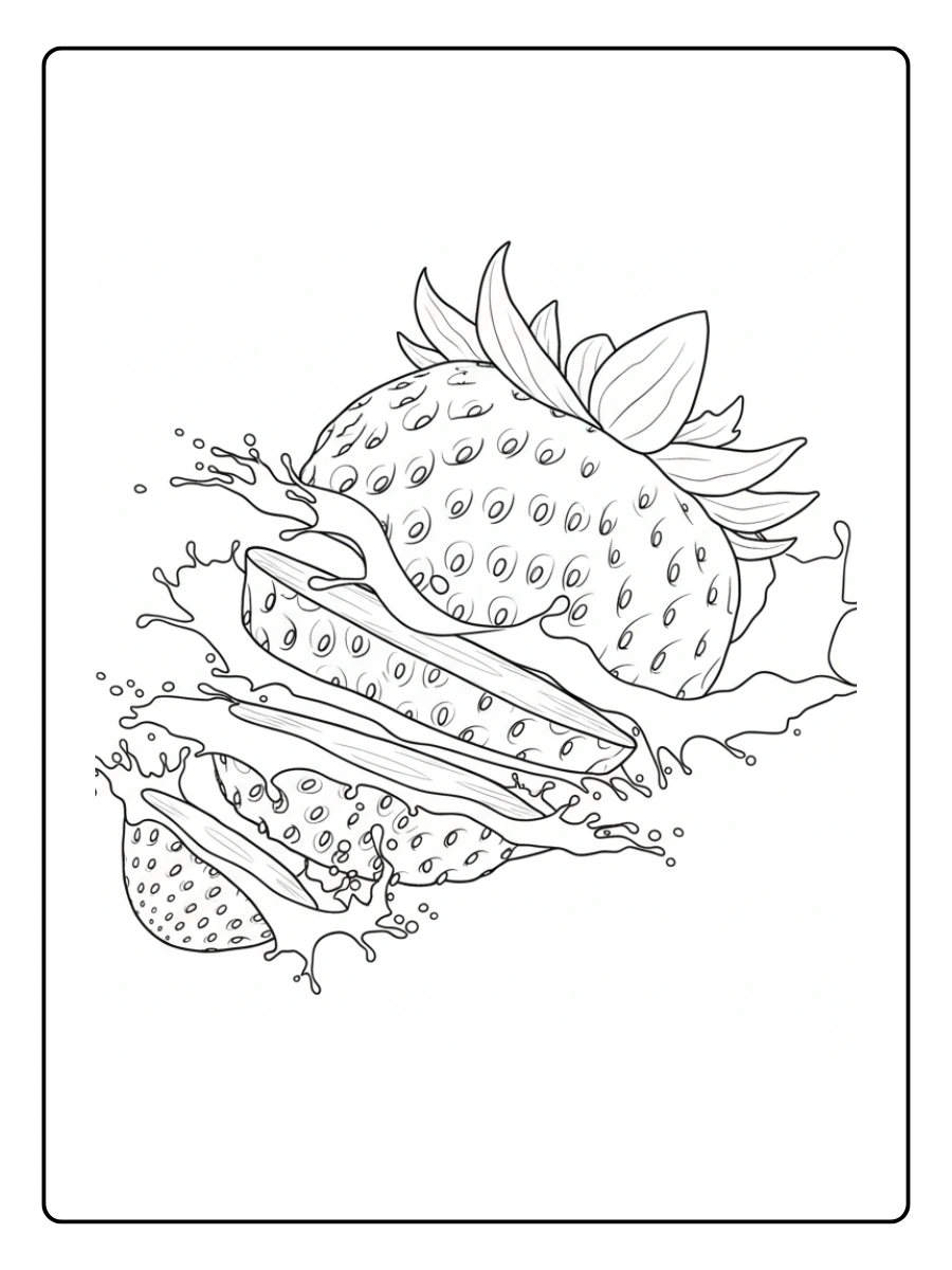 coloriage fraise (8)