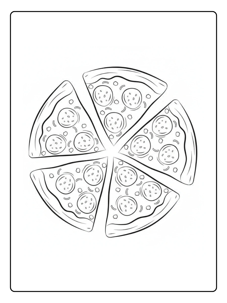 coloriage pizza kawaii (10)