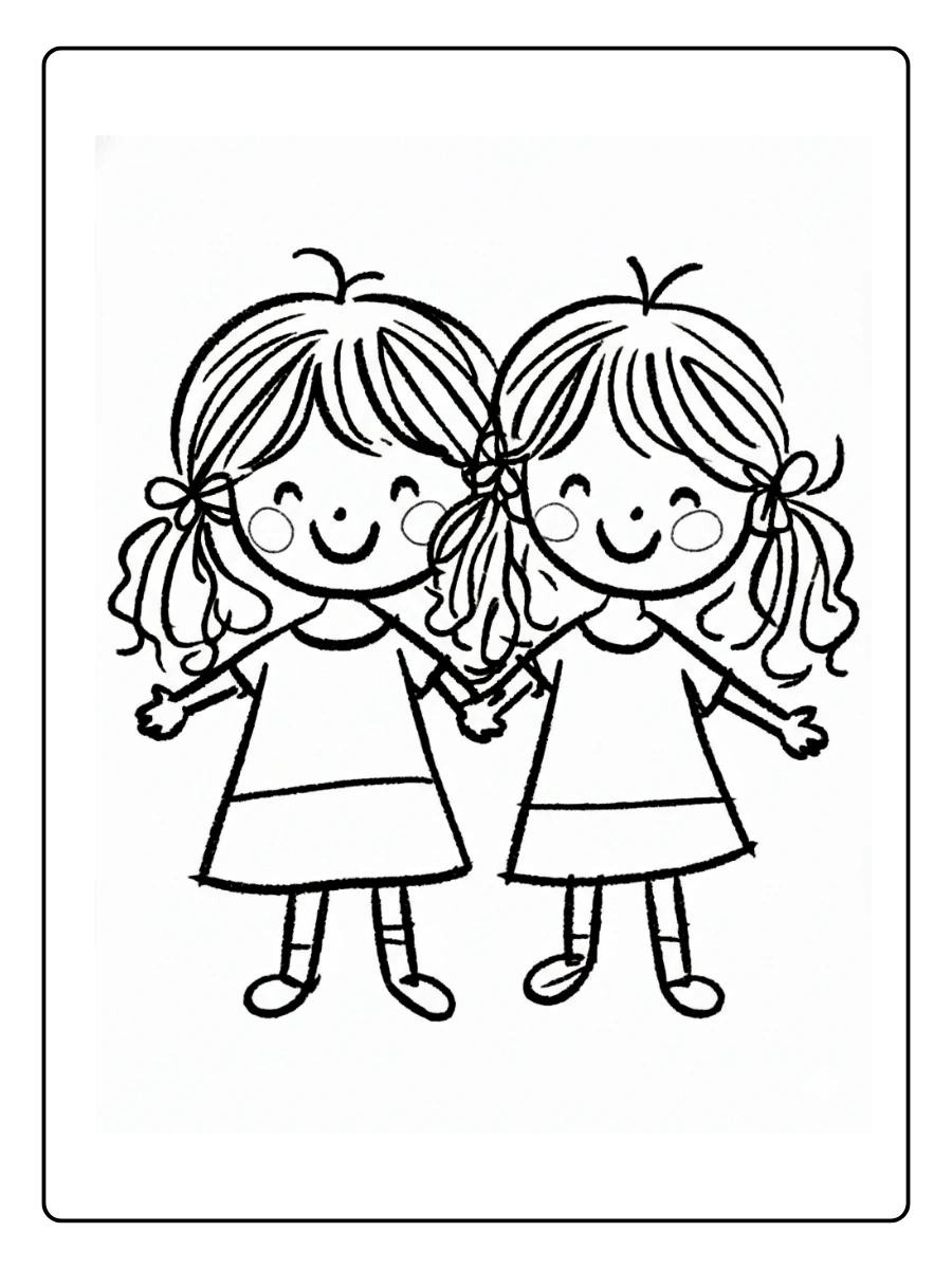 coloriages pour meilleurs amis (18)