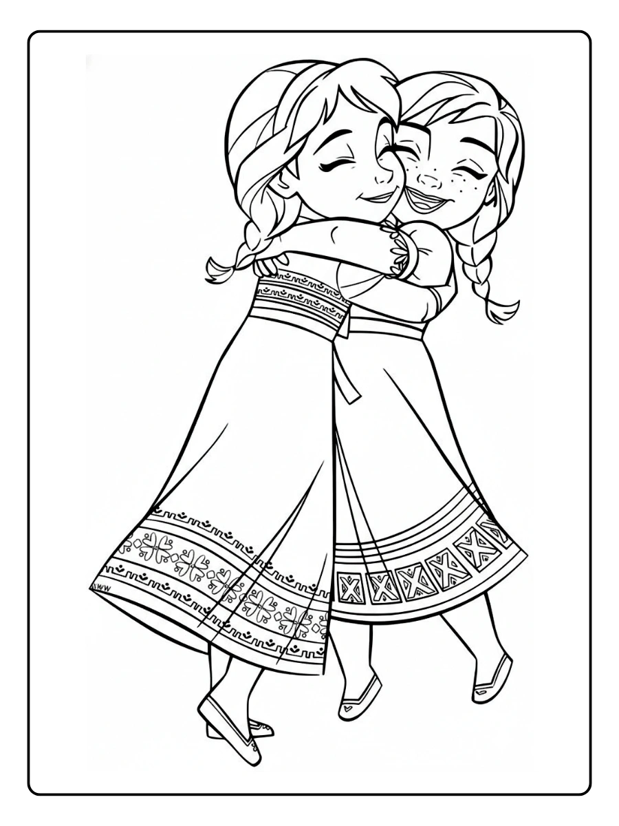 coloriages pour meilleurs amis (19)