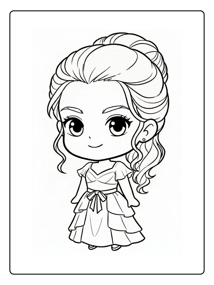 Coloriage Harry Potter et Hermione (7)