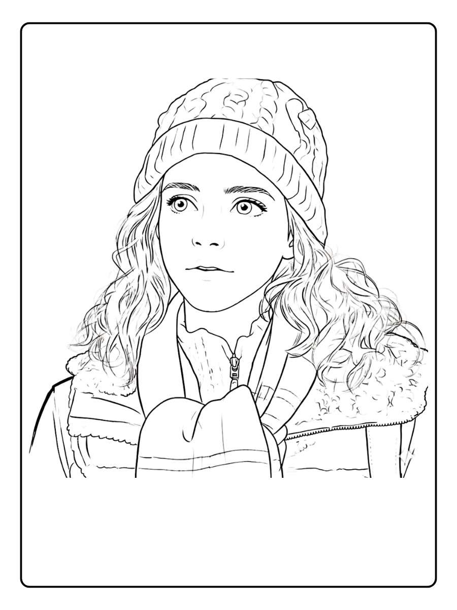 Coloriage Harry Potter et Hermione (8)