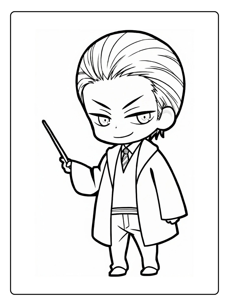 Coloriage Poudlard Harry Potter (13)