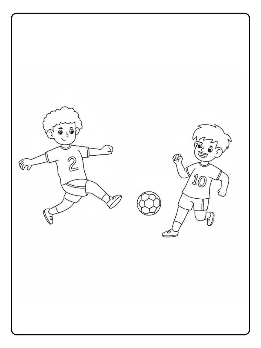 Coloriage Football
