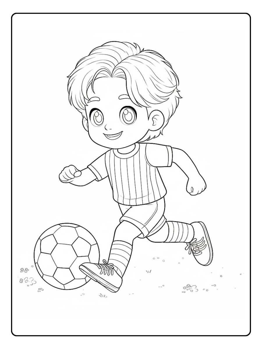 Coloriage Football