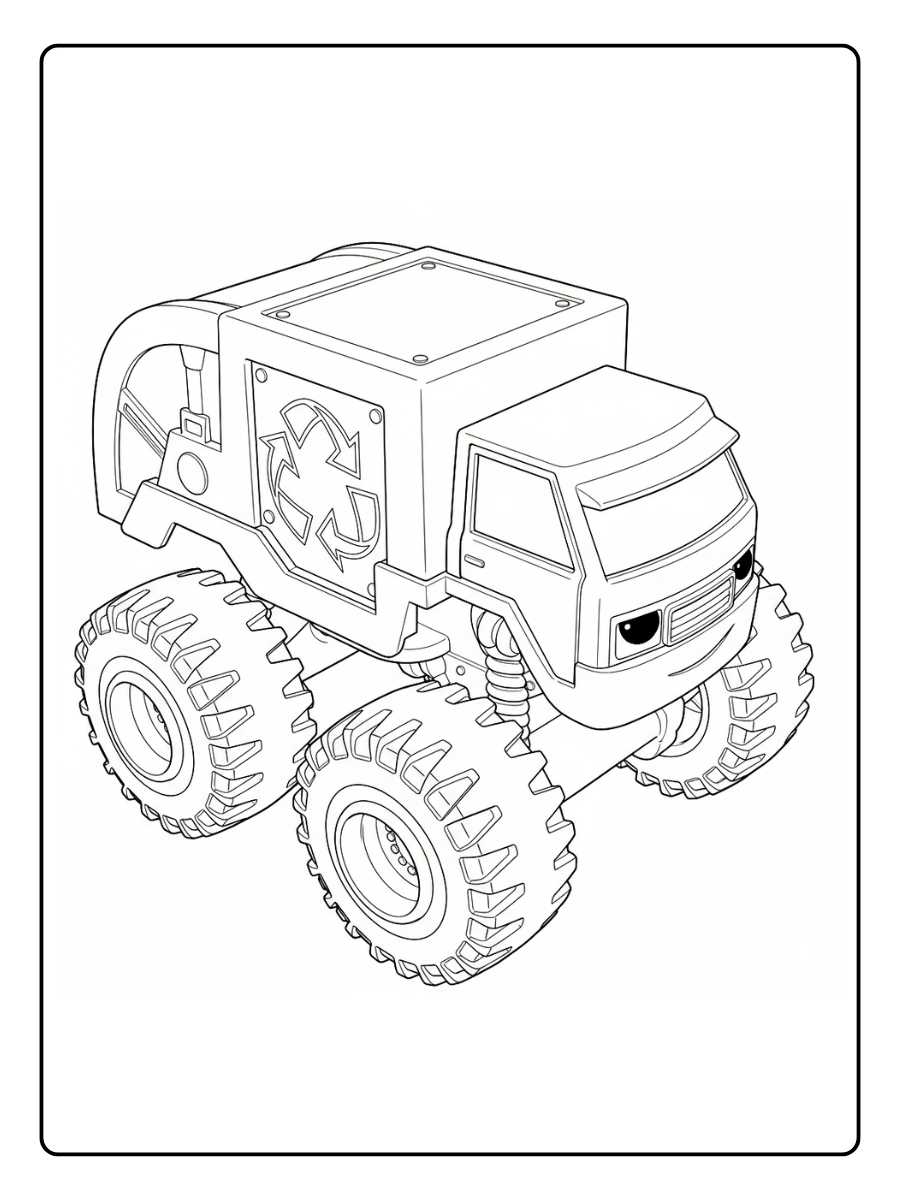 Coloriage Blaze et les Monster Machines (1)