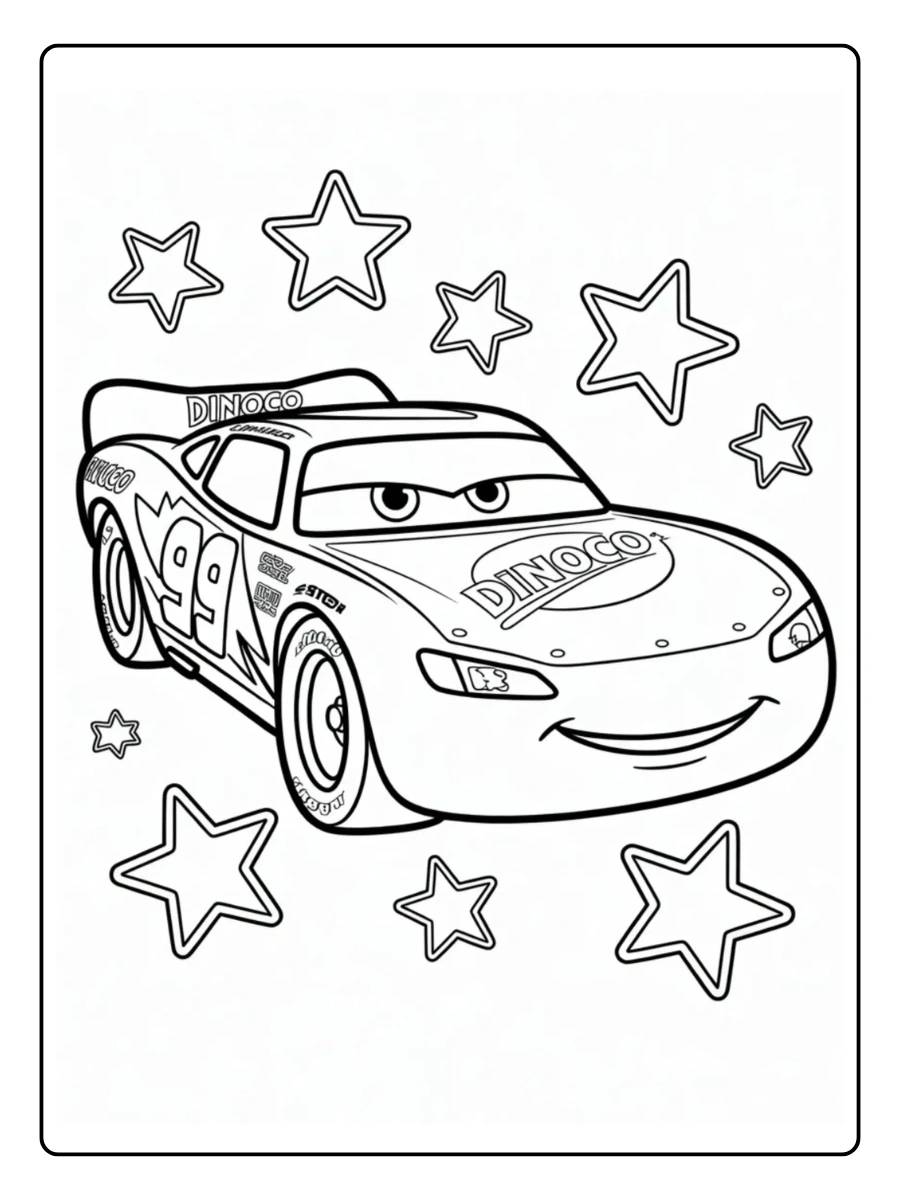Coloriage Cars (8)