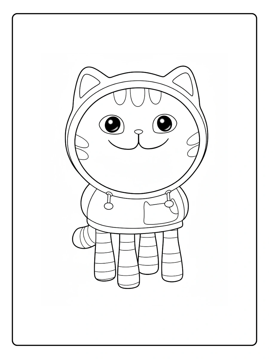 Coloriage Gabby Chat Et la Maison Magique (28)