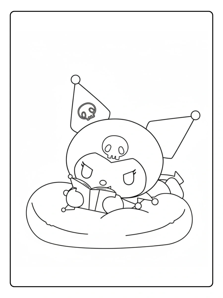 Coloriage Kuromi (16)