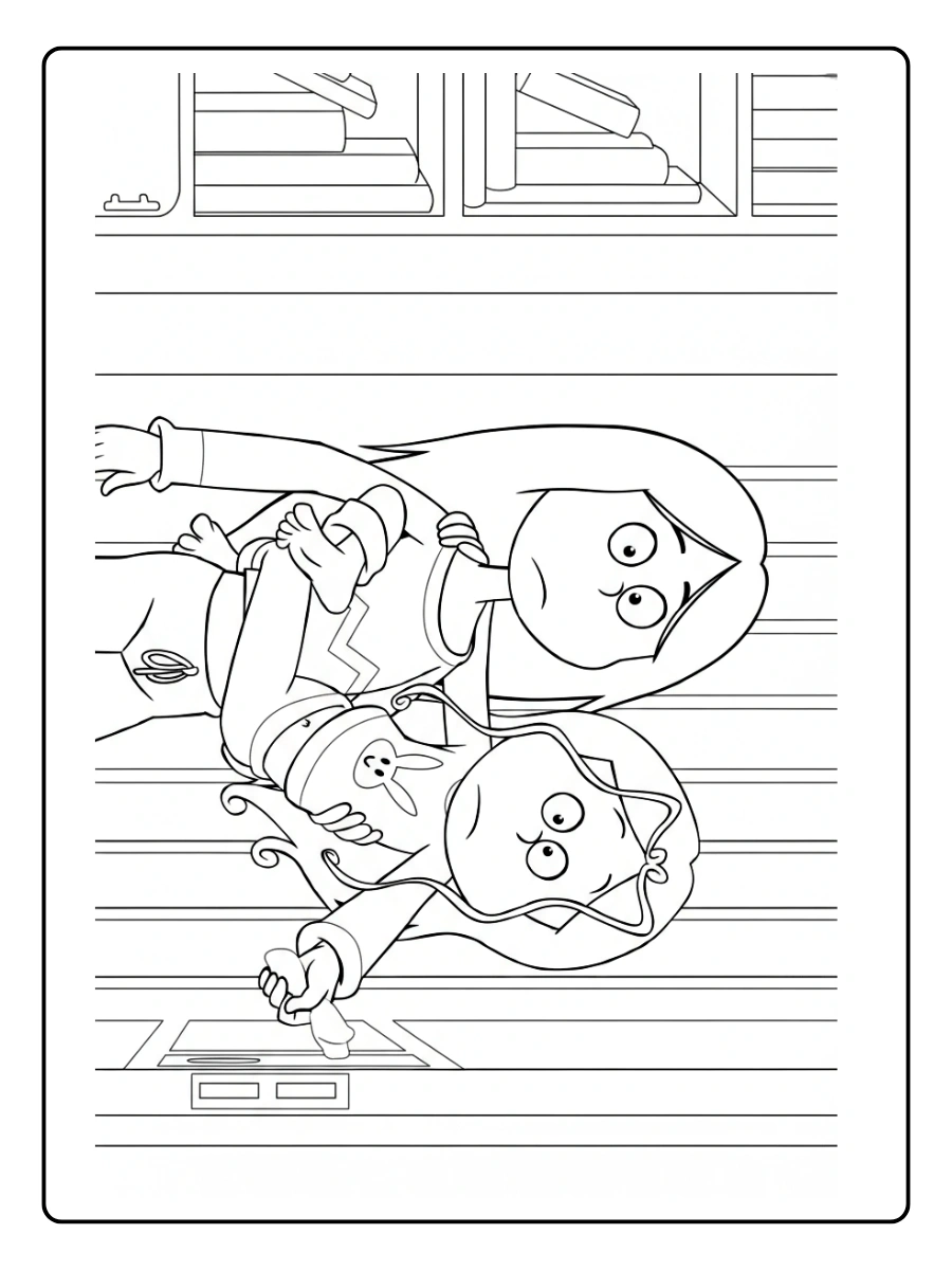 Coloriage Les Sisters (1)