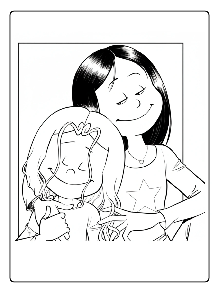 Coloriage Les Sisters (12)